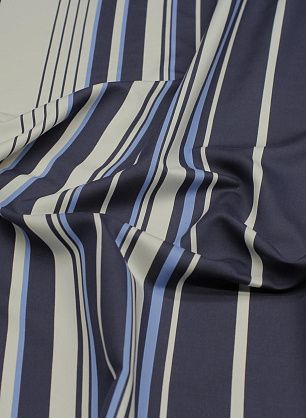 Маркизет (н) сине-белая полоска - в интернет-магазине тканей Тессутидея арт. 10-3357