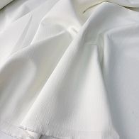 Плательная вискоза+ацетат фактурная стрейч (о) айвори - итальянские ткани Тессутидея арт. 04-1808