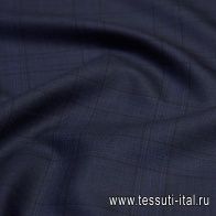 Костюмная (н) сине-черная клетка - итальянские ткани Тессутидея арт. 05-3797