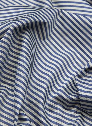 Трикотаж вискоза (н) серо-синяя полоска - в интернет-магазине тканей Тессутидея арт. 14-1513