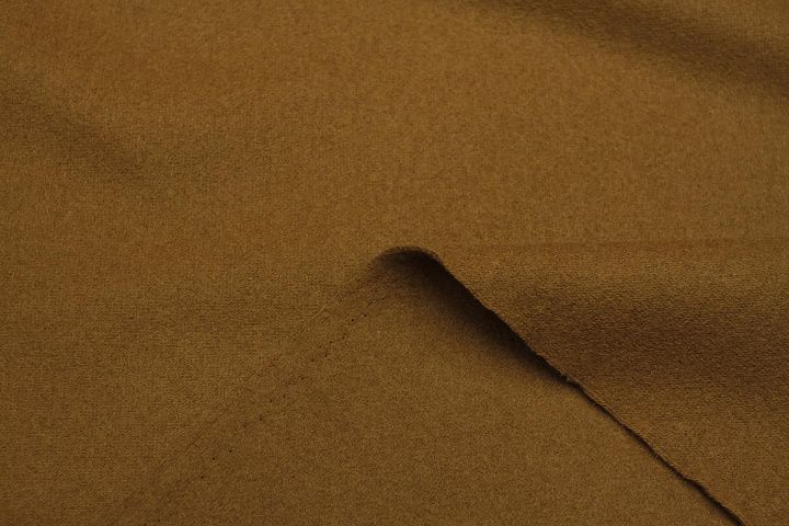 Трикотаж кашемир+шерсть дабл (о) коричневый - итальянские ткани Тессутидея арт. 15-1170