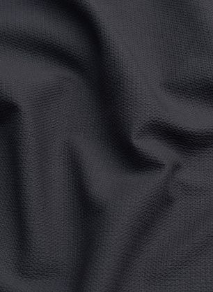 Хлопок стрейч фактурный (о) черный - в интернет-магазине тканей Тессутидея арт. 01-6894