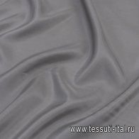 Шелк матовый (о) серый - итальянские ткани Тессутидея арт. 10-2493