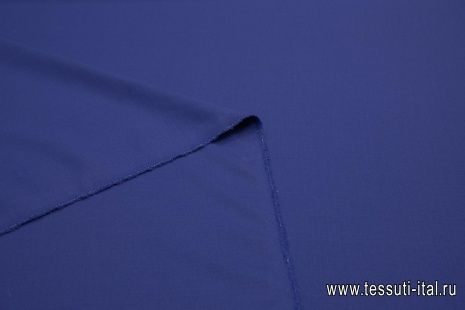 Плательная стрейч (о) сине-фиолетовая - итальянские ткани Тессутидея арт. 17-0947