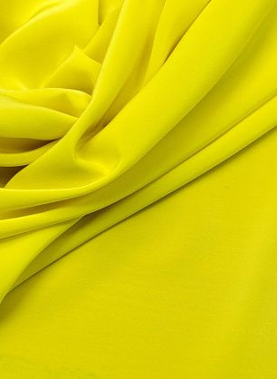 Крепдешин (о) лимонный - в интернет-магазине тканей Тессутидея арт. 02-8627