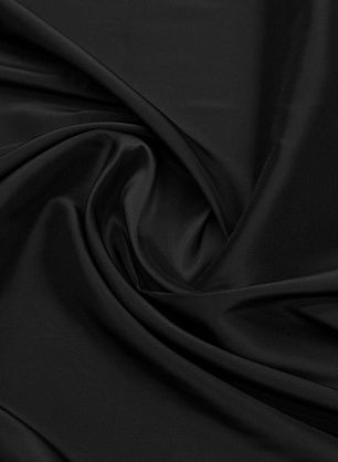 Подкладочная стрейч (о) черная - в интернет-магазине тканей Тессутидея арт. 07-1510