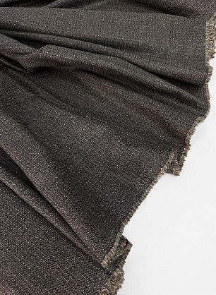 Костюмная шелк 250 г/м (н) бежево-коричневая меланж - в интернет-магазине тканей Тессутидея арт. 05-5132