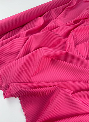 Плательная вискоза (н) розовая полоска - в интернет-магазине тканей Тессутидея арт. 04-1857