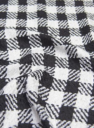 Шанель с люрексом (н) черно-белая - в интернет-магазине тканей Тессутидея арт. 03-6596