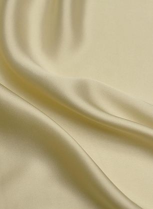 Шелк атлас (о) сливочный - в интернет-магазине тканей Тессутидея арт. 10-4385
