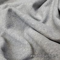 Футер (о) серый меланж - итальянские ткани Тессутидея арт. 12-0866
