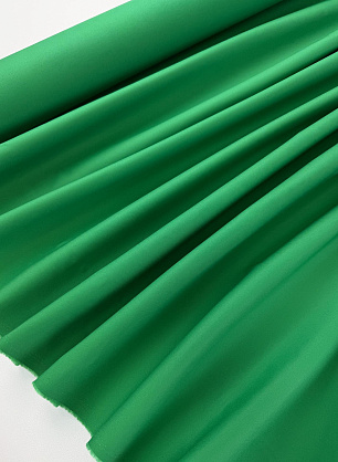 Хлопок стрейч костюмный (о) ярко-зеленый - в интернет-магазине тканей Тессутидея арт. 01-8160