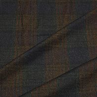Костюмная шерсть (н) черно-бордовая клетка - итальянские ткани Тессутидея арт. 05-4883