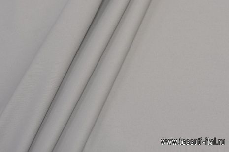 Хлопок для тренча водоотталкивающий (о) светло-серый - итальянские ткани Тессутидея арт. 01-6778