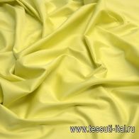 Хлопок стрейч (о) лимонный - итальянские ткани Тессутидея арт. 01-5662