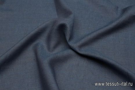 Лен (о) светло-синий - итальянские ткани Тессутидея арт. 16-0898