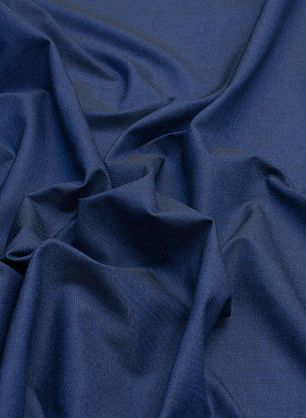 Костюмная дабл стрейч (о) синяя - в интернет-магазине тканей Тессутидея арт. 01-5541