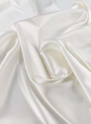 Шелк атлас стрейч (о) айвори - в интернет-магазине тканей Тессутидея арт. 10-4112