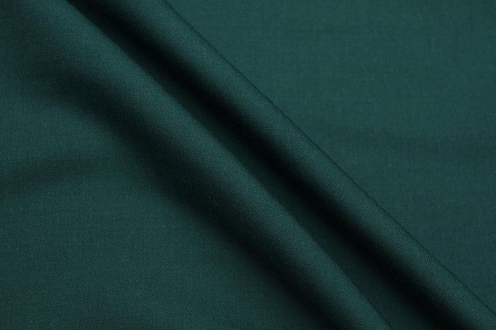 Костюмная шерсть (о) изумрудная - итальянские ткани Тессутидея арт. 05-5019