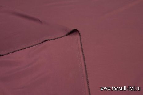 Шелк матовый (о) бордовый - итальянские ткани Тессутидея арт. 10-1067