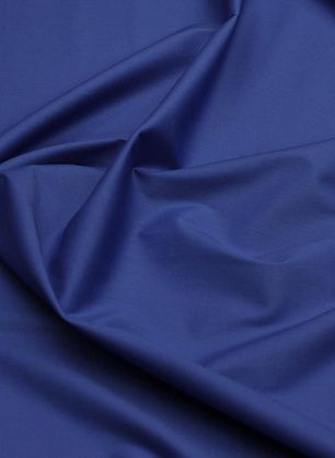 Сорочечная поплин стрейч (о) синяя - в интернет-магазине тканей Тессутидея арт. 01-7187
