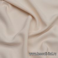 Плательная кади стрейч (о) молочная - итальянские ткани Тессутидея арт. 04-1524