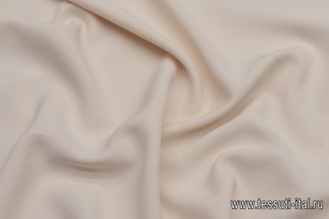 Плательная кади стрейч (о) молочная - итальянские ткани Тессутидея арт. 04-1524
