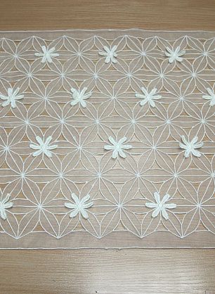 Кружевное полотно (о) белое, молочное, персиковое ш-40см Roberto Cavalli - в интернет-магазине тканей Тессутидея арт. 03-2816