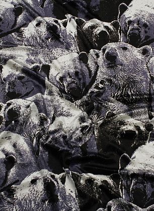 Бархат (н) медведи - в интернет-магазине тканей Тессутидея арт. 03-7081