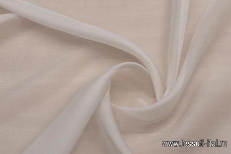 Органза (о) молочная - итальянские ткани Тессутидея арт. 10-3006