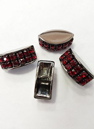 Пуговица на ножке со стразами Swarovski в ассортименте - в интернет-магазине тканей Тессутидея арт. F-2159