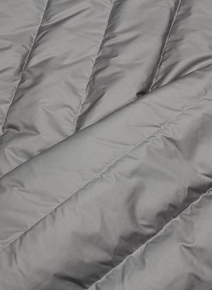 Деталь для пуховика с водоотталкивающим покрытием наполнитель пух 90*65см светло-серая - в интернет-магазине тканей Тессутидея арт. F-6514