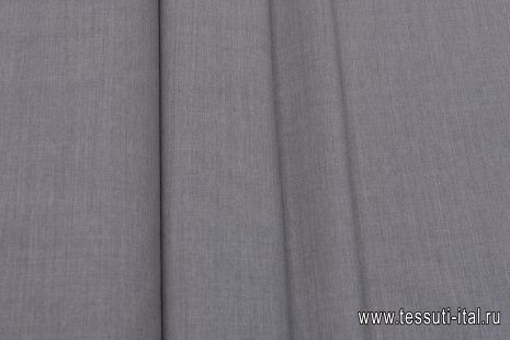 Костюмная стрейч (о) серая меланж  - итальянские ткани Тессутидея арт. 05-4398