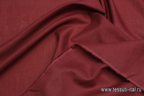 Батист (о) вишневый - итальянские ткани Тессутидея арт. 01-7431