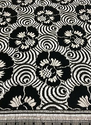 Кружево (о) черное Solstiss - в интернет-магазине тканей Тессутидея арт. 03-5060