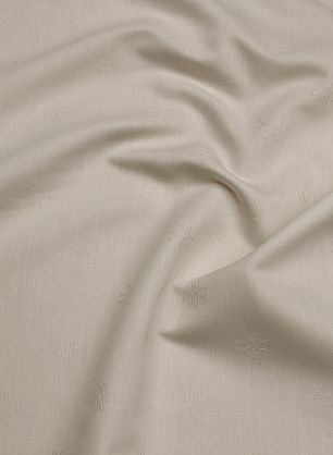 Сорочечная (о) бантики на айвори - в интернет-магазине тканей Тессутидея арт. 01-7399