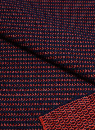 Трикотаж фактурный (н) красно-синий ш-125см - в интернет-магазине тканей Тессутидея арт. 13-1063