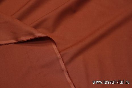 Батист (о) кирпичный - итальянские ткани Тессутидея арт. 01-7444