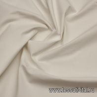 Хлопок костюмный стрейч (о) белый - итальянские ткани Тессутидея арт. 01-7397