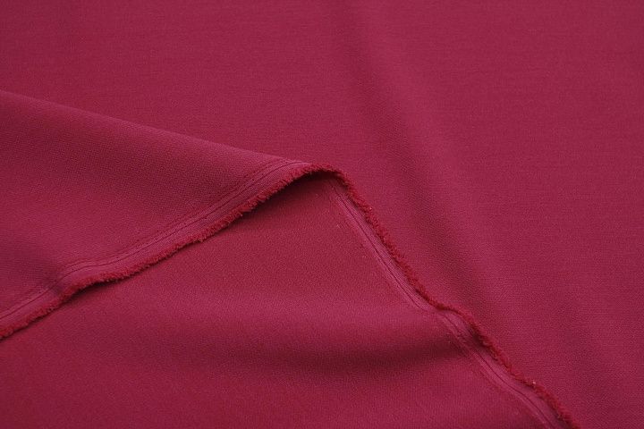 Плательная кади (о) фуксия - итальянские ткани Тессутидея арт. 03-7419