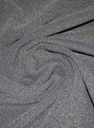 Трикотаж флис (о) черный - в интернет-магазине тканей Тессутидея арт. 13-0853