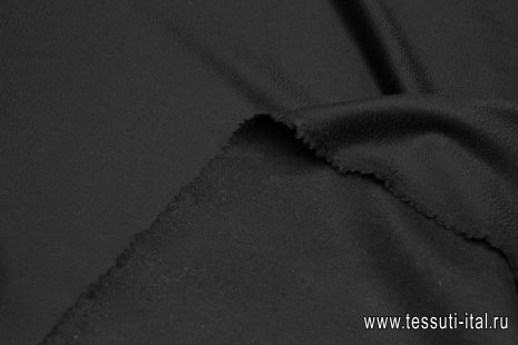 Пальтовая (о) черная - итальянские ткани Тессутидея арт. 09-2017