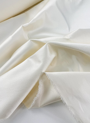 Шелк+хлопок стрейч (о) айвори - в интернет-магазине тканей Тессутидея арт. 10-4860