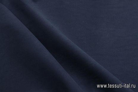Хлопок костюмный (о) серо-синий - итальянские ткани Тессутидея арт. 01-7993