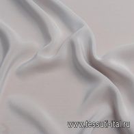 Крепдешин (о) светло-серый - итальянские ткани Тессутидея арт. 10-2623