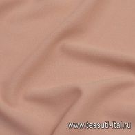 Костюмная креп (о) персиковая в стиле Scervino - итальянские ткани Тессутидея арт. 05-4133
