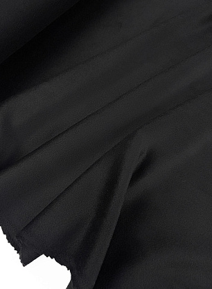 Пальтовая шерсть 540 г/м (о) черная - в интернет-магазине тканей Тессутидея арт. 09-2193