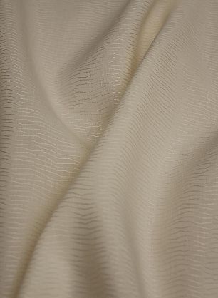 Шелк жаккард со льном (н) стилизованная полоска айвори - в интернет-магазине тканей Тессутидея арт. 10-3095