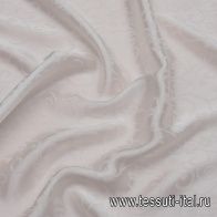 Шелк дама (о) растительный орнамент на айвори - итальянские ткани Тессутидея арт. 10-3003