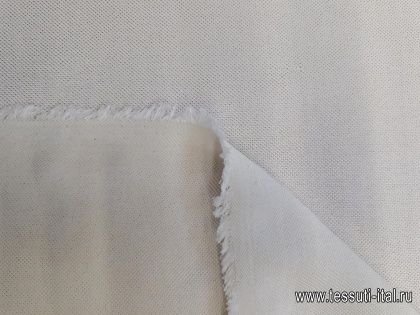 Плательная стрейч (н) айвори - итальянские ткани Тессутидея арт. 03-5482